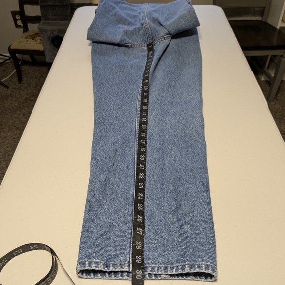 L.L. Bean comfort elastic waist denim jeans 38x30 - Picture 7 of 17